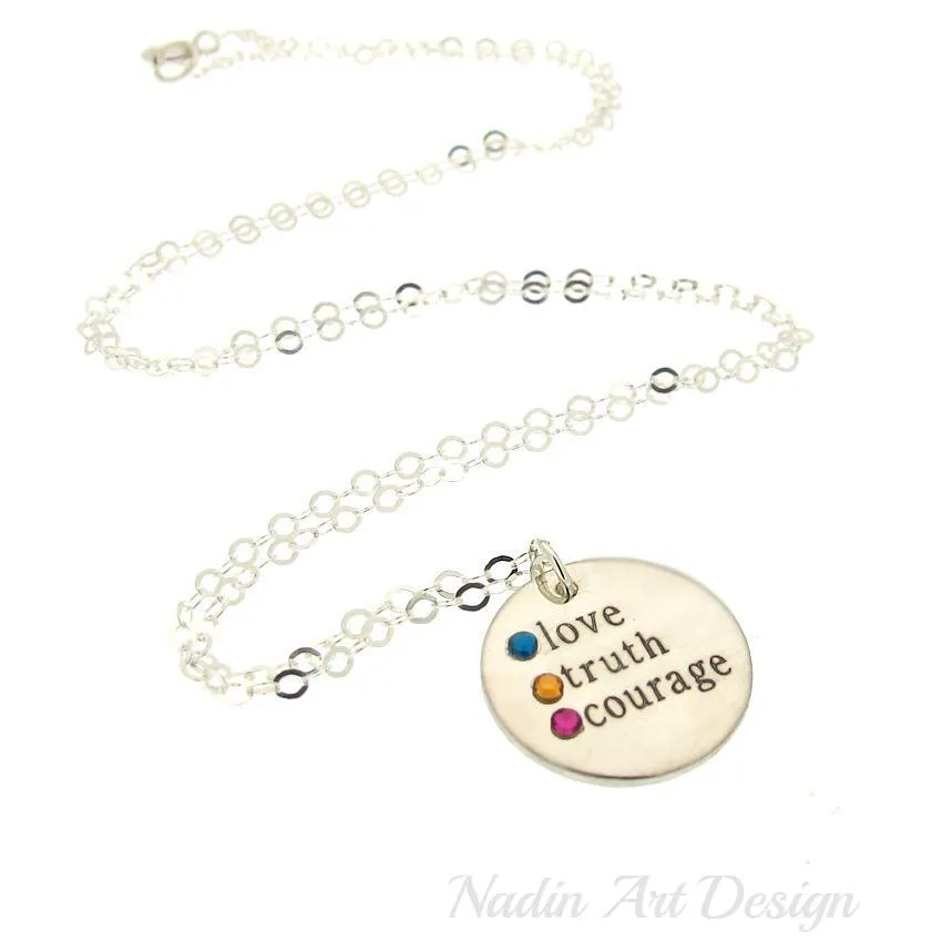 Love Pendant Necklace - Gift for Her