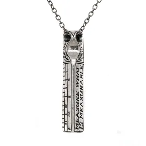 Make Measurable Pendant Necklace