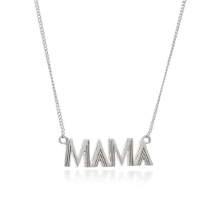 Mama Necklace   -  Silver