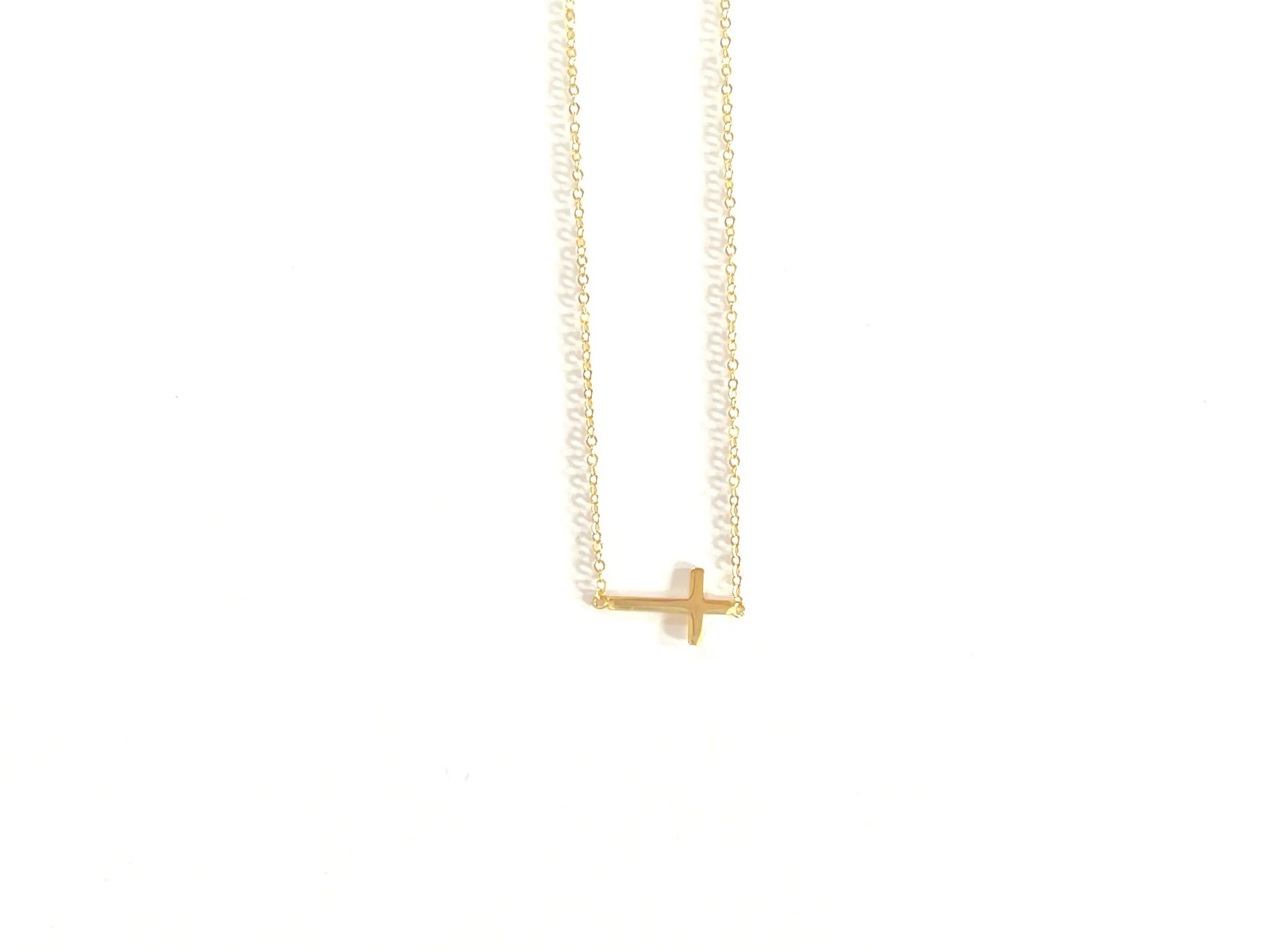 Mary Cross Necklace