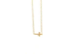 Mary Cross Necklace