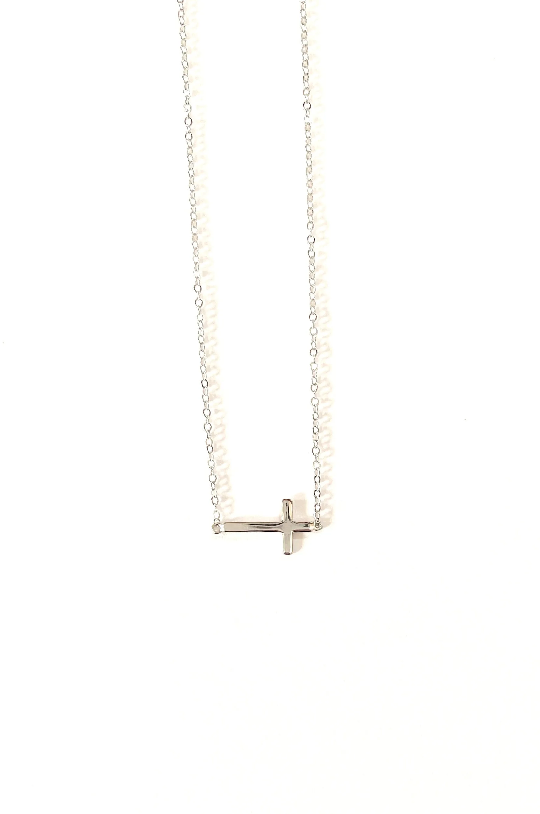 Mary Cross Necklace