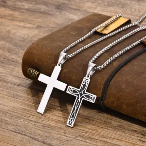 Mens Ethnic Celtic Cross Necklaces