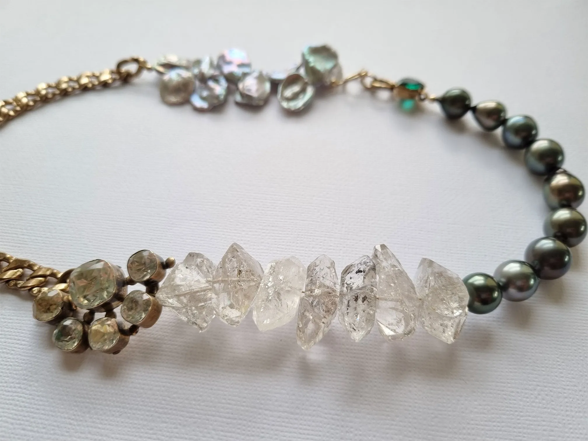 mermaid | antique statement necklace