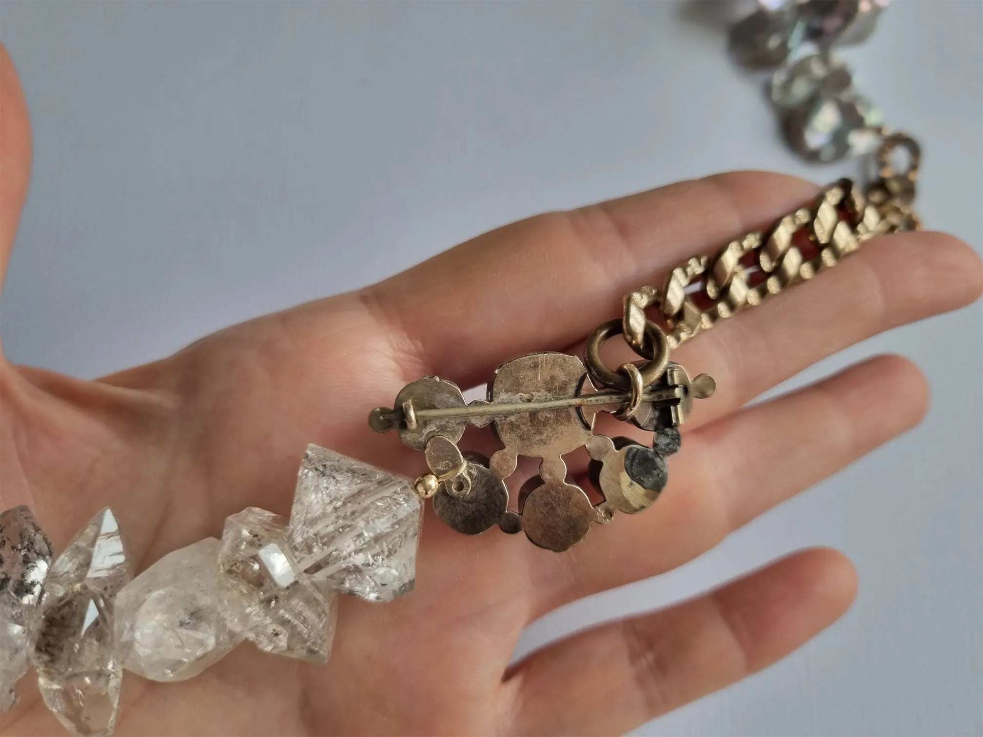 mermaid | antique statement necklace