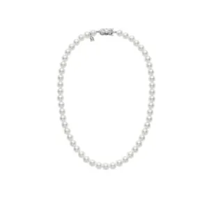 Mikimoto 6.5x6mm A Akoya Pearl 16" Necklace