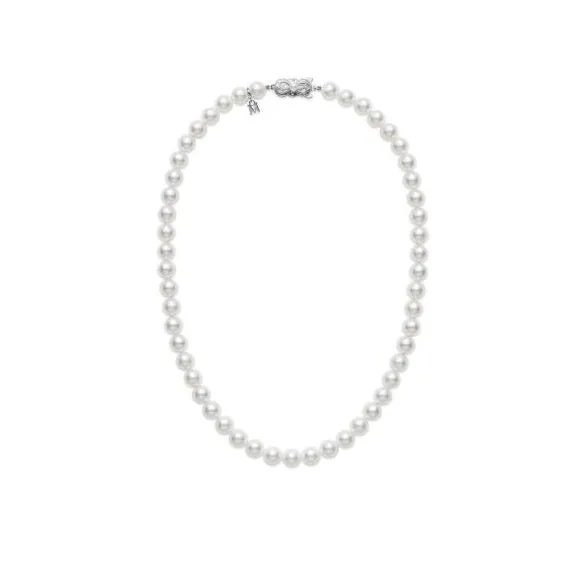 Mikimoto 6.5x6mm A Akoya Pearl 16" Necklace