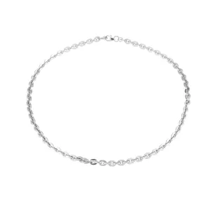 Milan Chain Choker - Sterling Silver