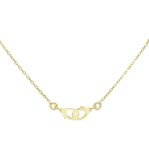 Mini Handcuff Necklace