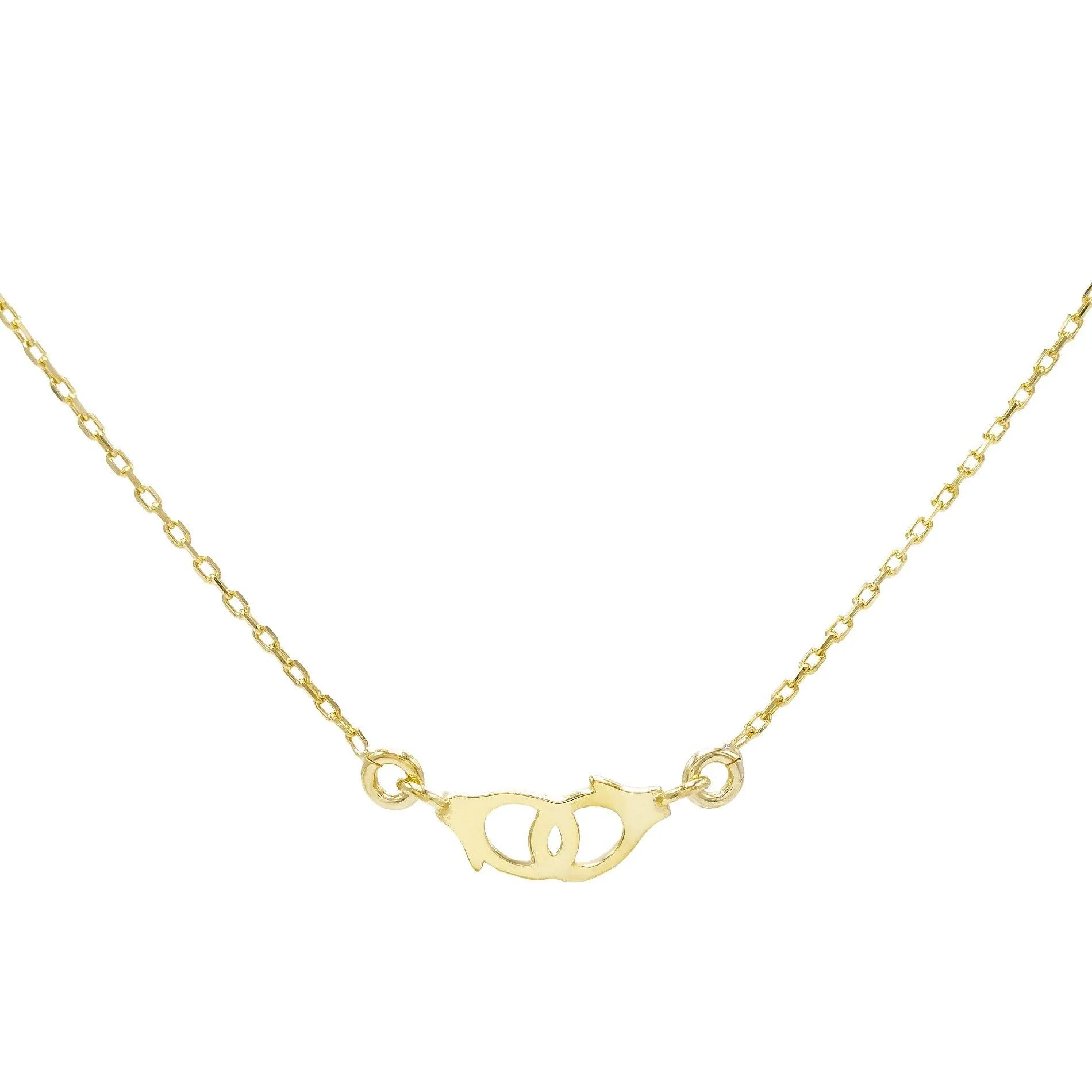 Mini Handcuff Necklace