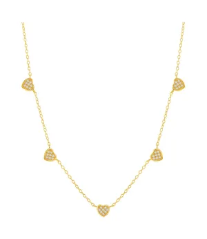 Mini Heart Drop Necklace