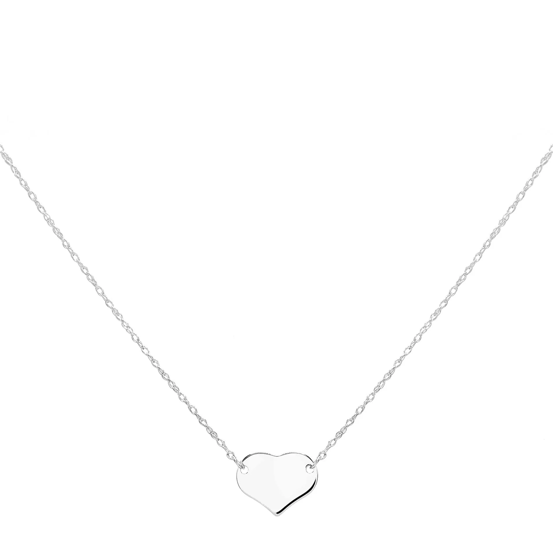 Mini Heart Necklace 14K