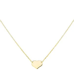 Mini Heart Necklace 14K