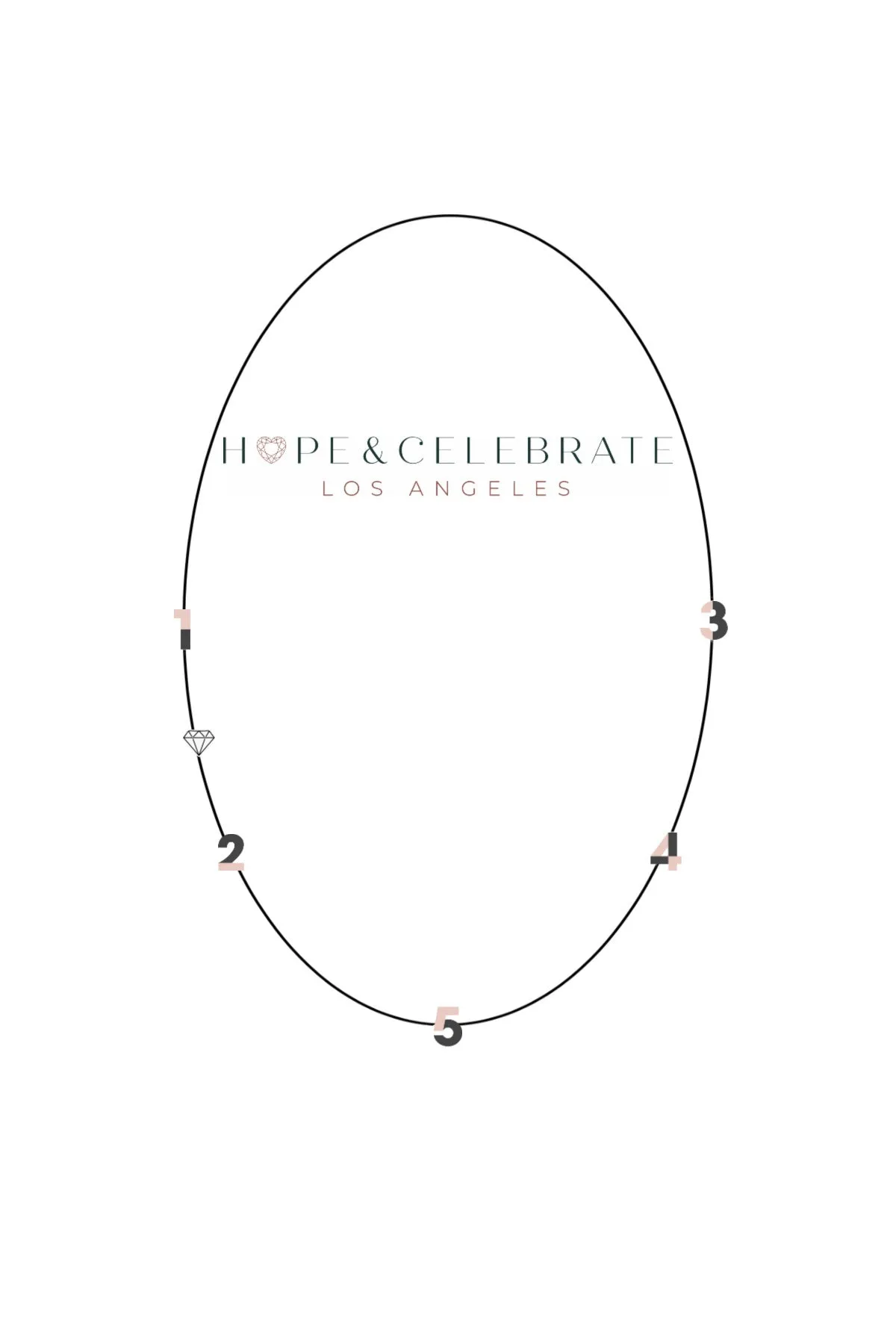 Mini Initial Diamond Necklace