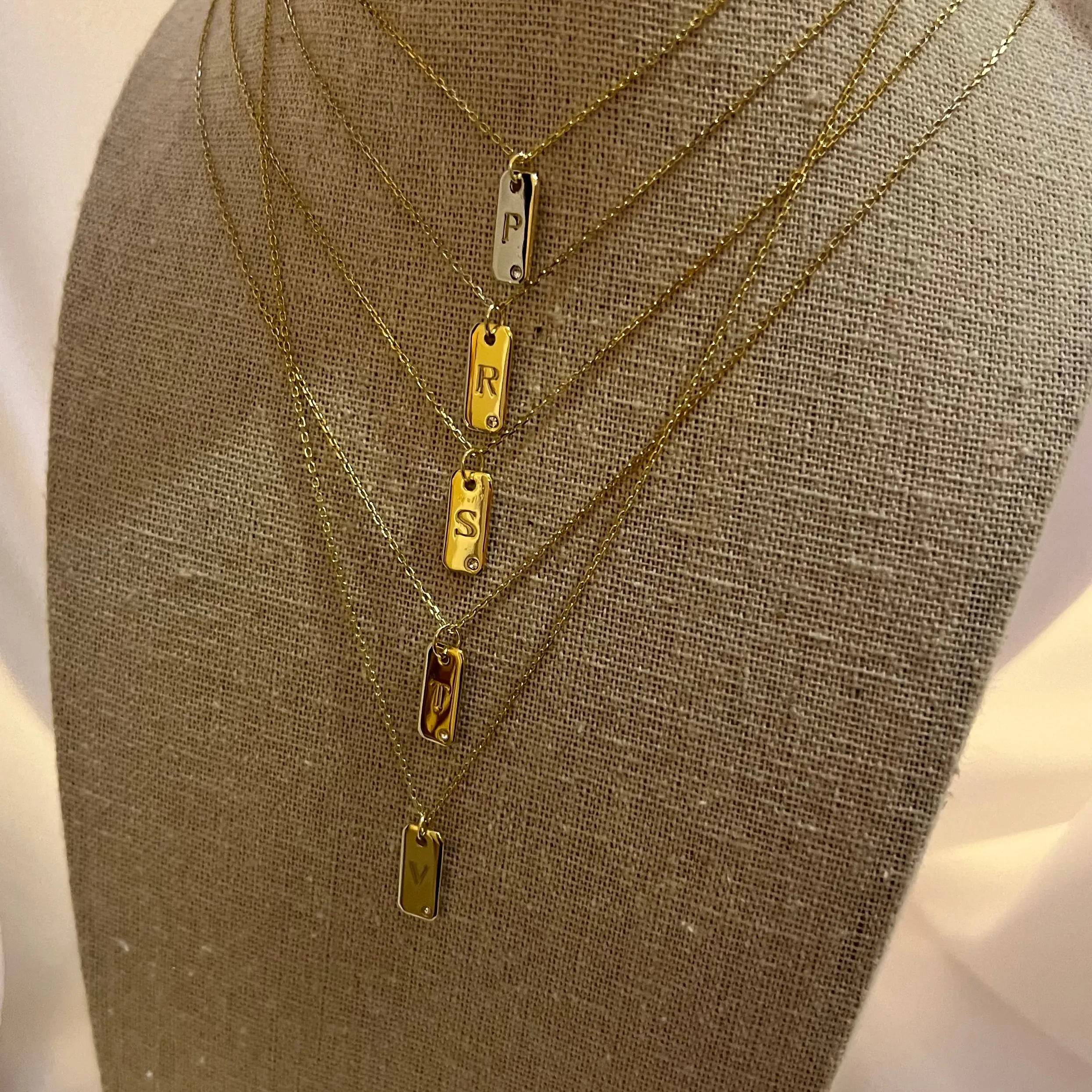 Mini Initial Necklace
