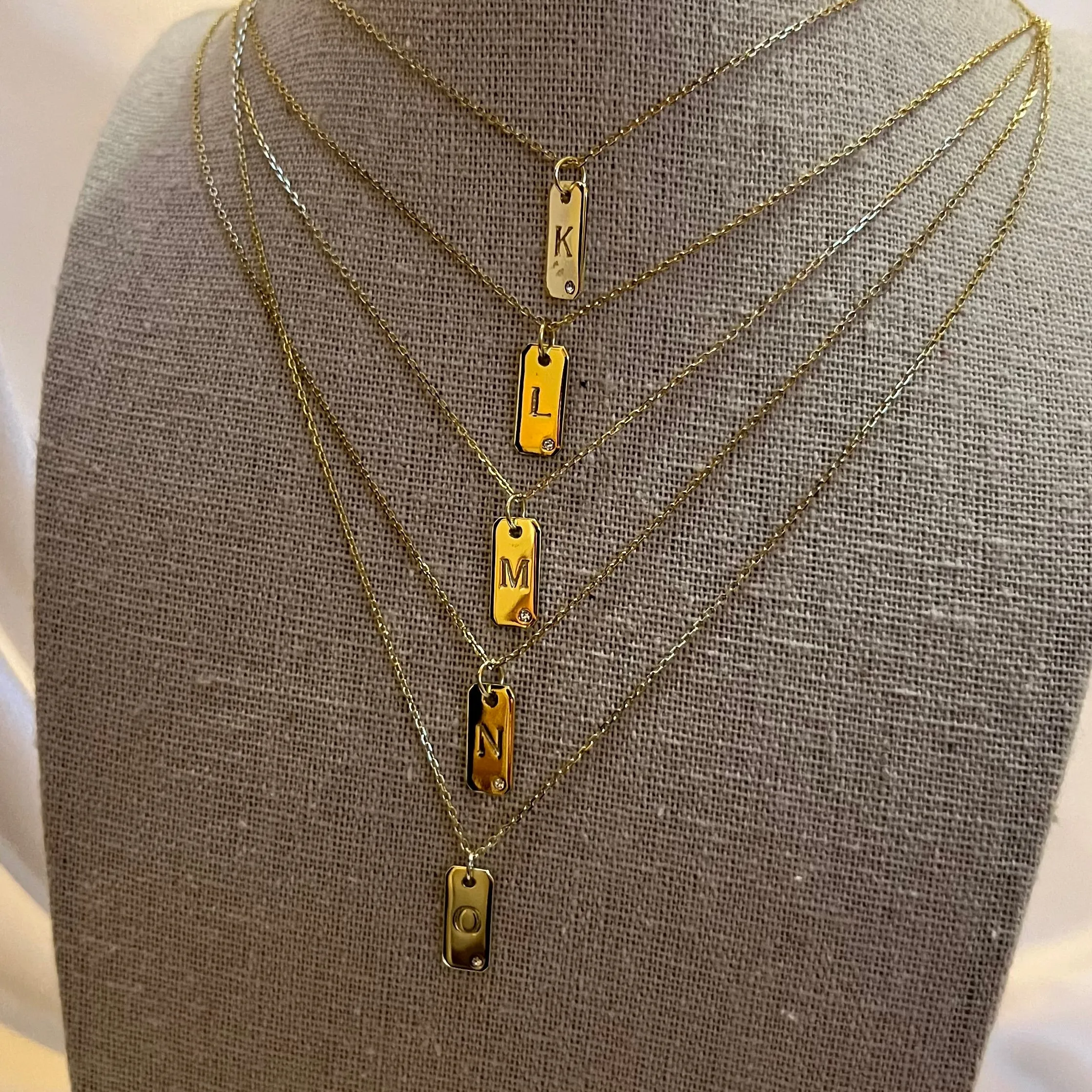 Mini Initial Necklace