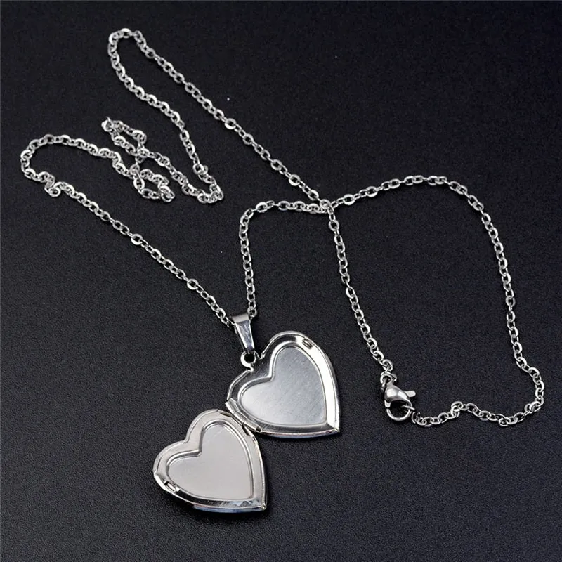 Moody Heart Locket Necklace
