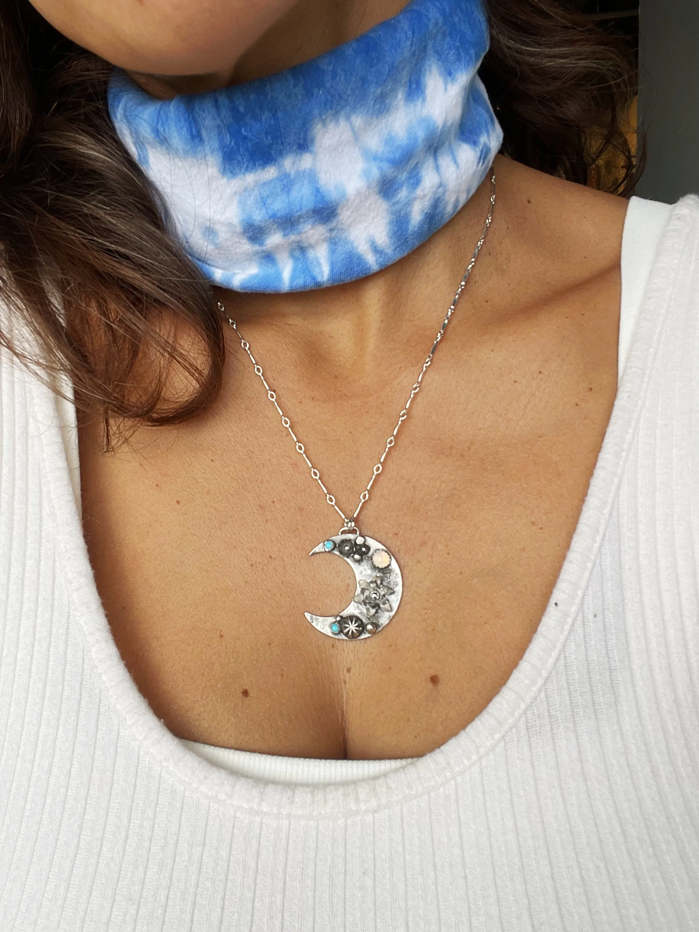 Moonflowers Pendant - 1