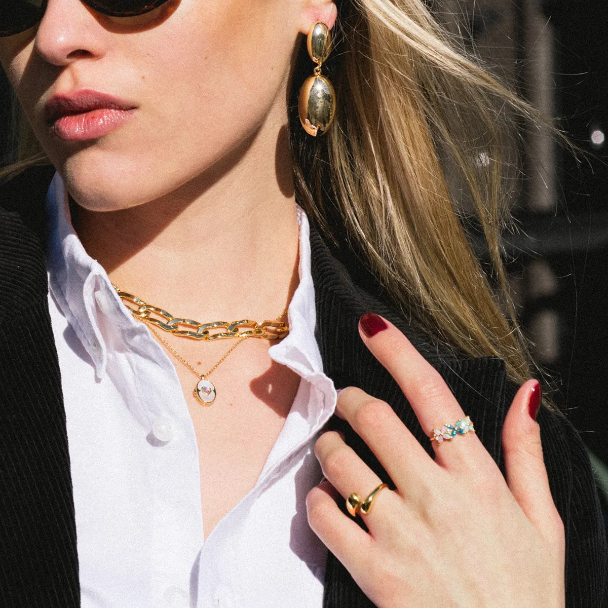 Mother Of Pearl Dive in Deep Locket