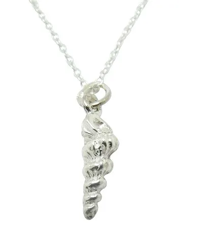 Mothers' and Children's Necklaces:  Sterling Silver Shell Necklace on your choice of Chain length