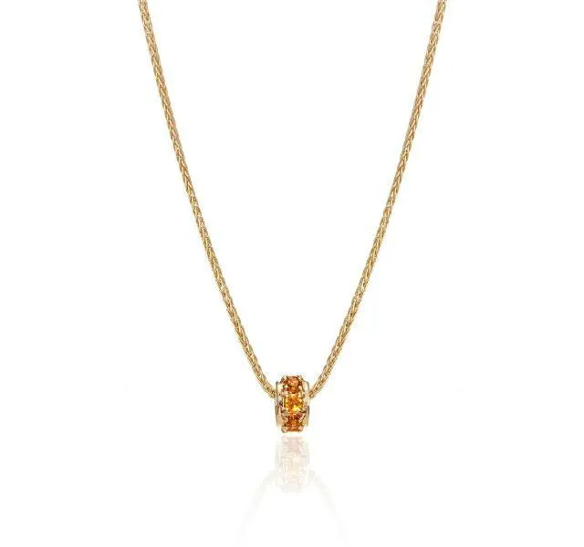 Mother's Rondelles Collection Citrine Rondelle