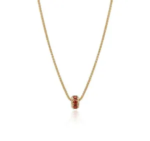 Mother's Rondelles Collection Garnet Rondelle