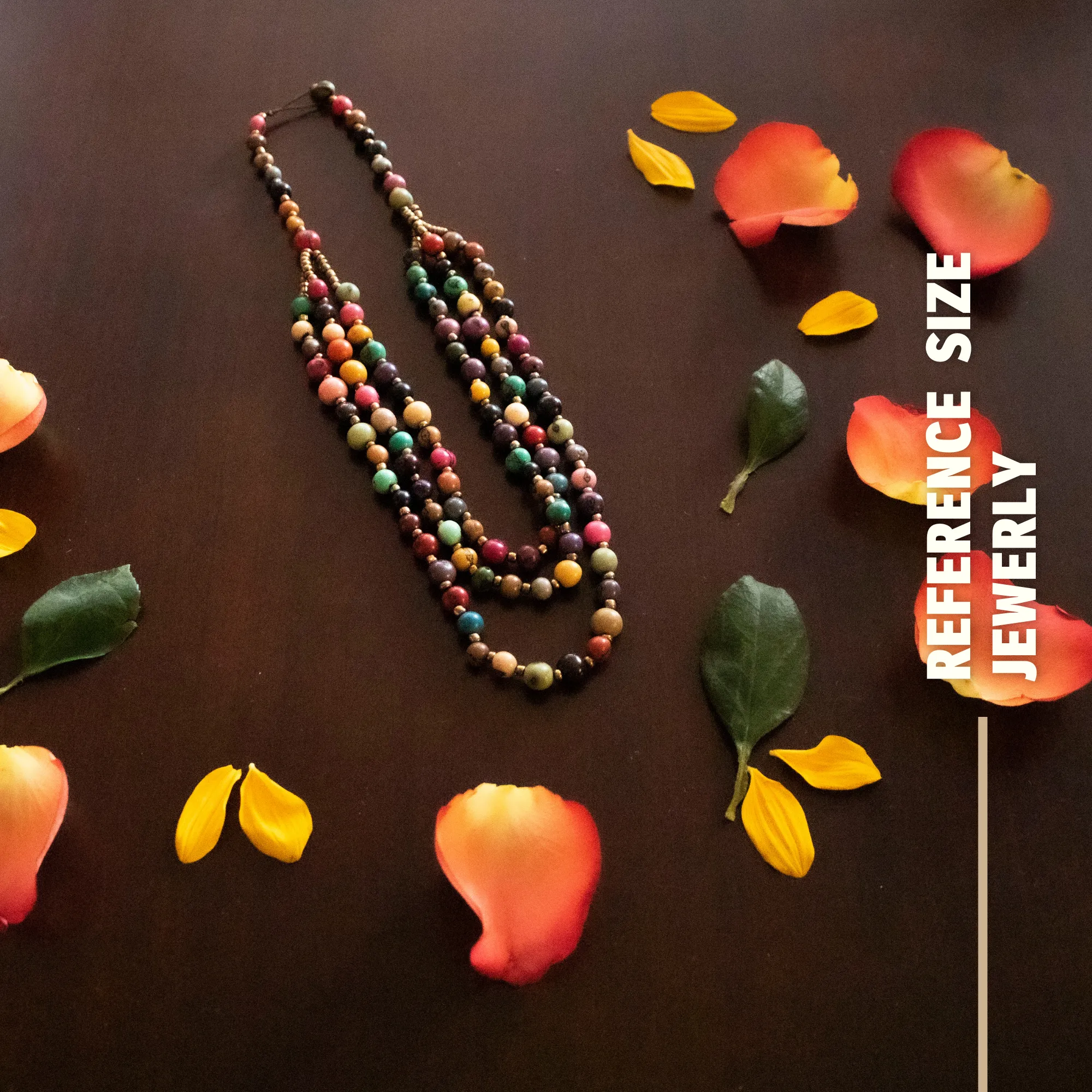 Multi-Colored Acai Beads Necklace