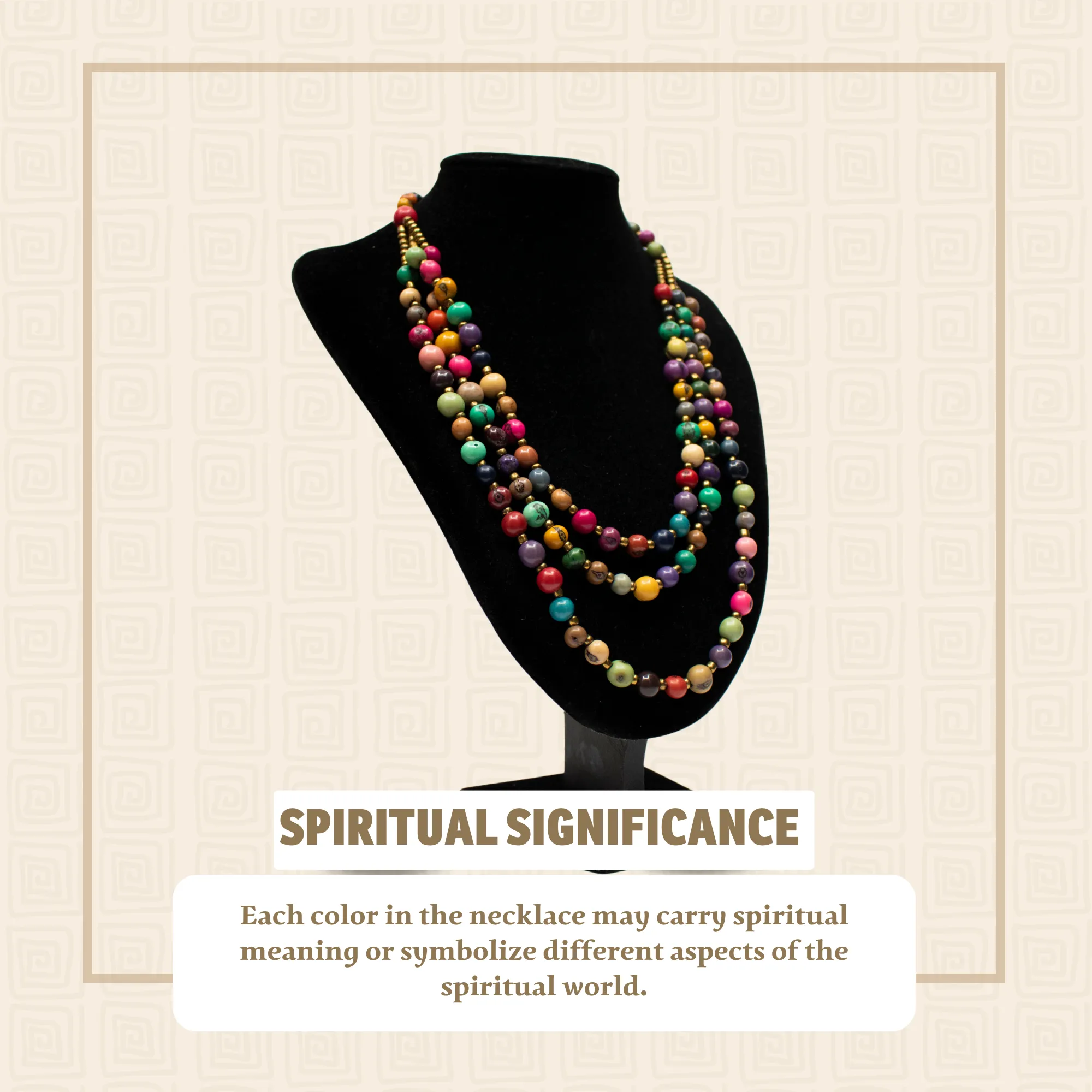 Multi-Colored Acai Beads Necklace