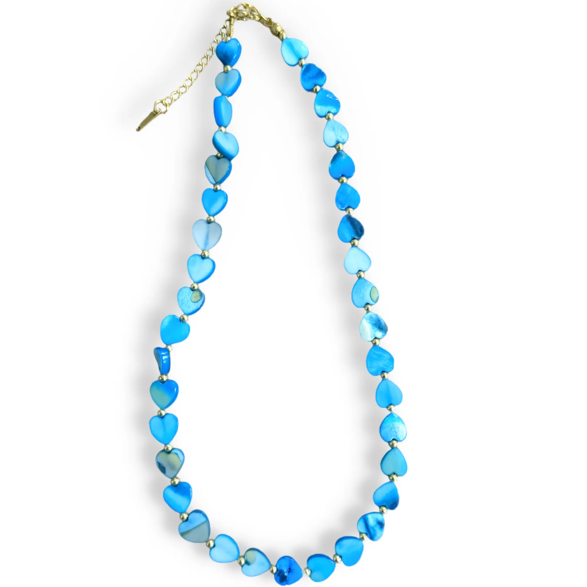 Multi Heart Stone Necklaces