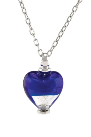 Murano Glass Heart Urn - 'Peace and Harmony'