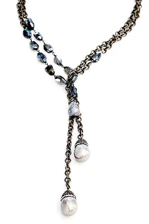 Mystic Labradorite Lariat (Limited Edition)