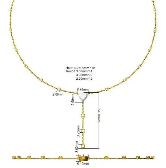 Necklaces 950 Platinum