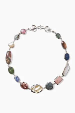 NG-14530 multi mix sardinia necklace