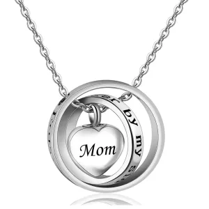 No Longer By My Side, Forever In My Heart Cremation Necklace