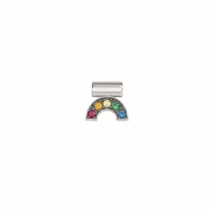 Nomination SeiMia Charm, Rainbow, Cubic Zirconia, Silver