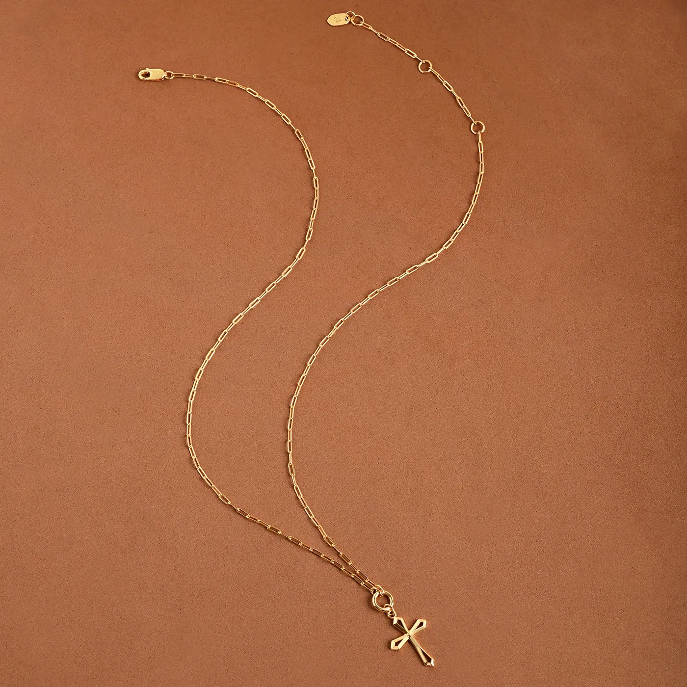 Nostalgic Cross Pendant Necklace