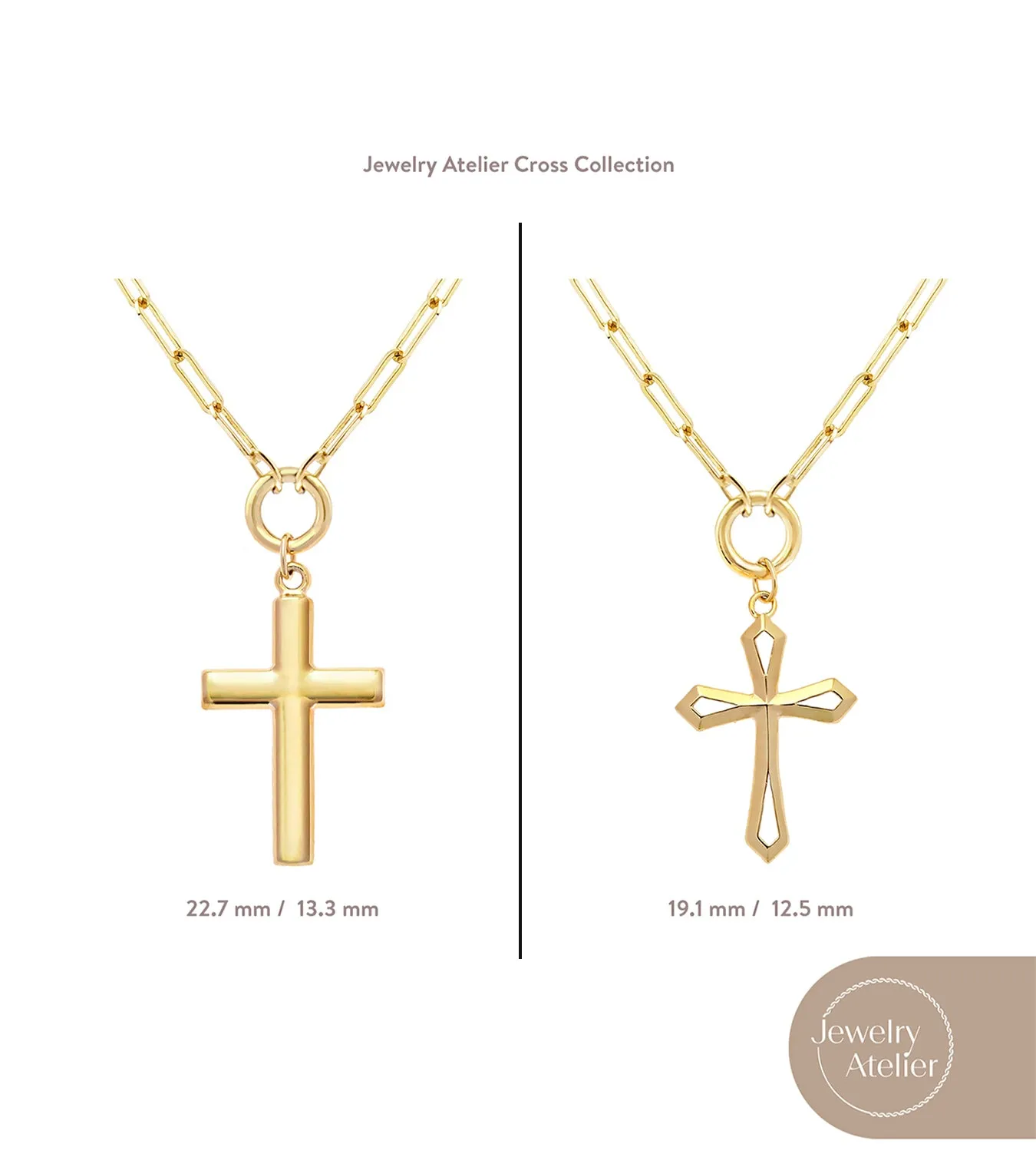 Nostalgic Cross Pendant Necklace