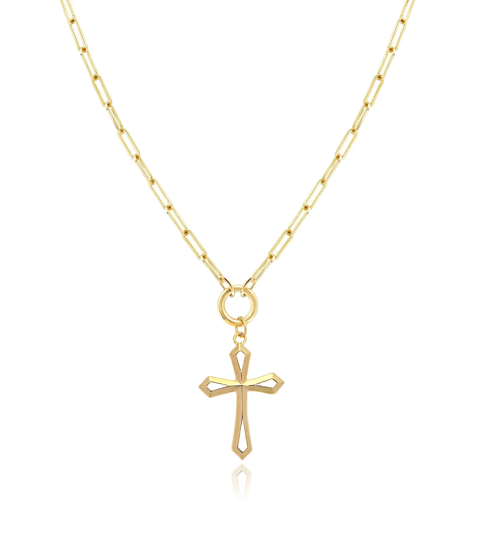 Nostalgic Cross Pendant Necklace