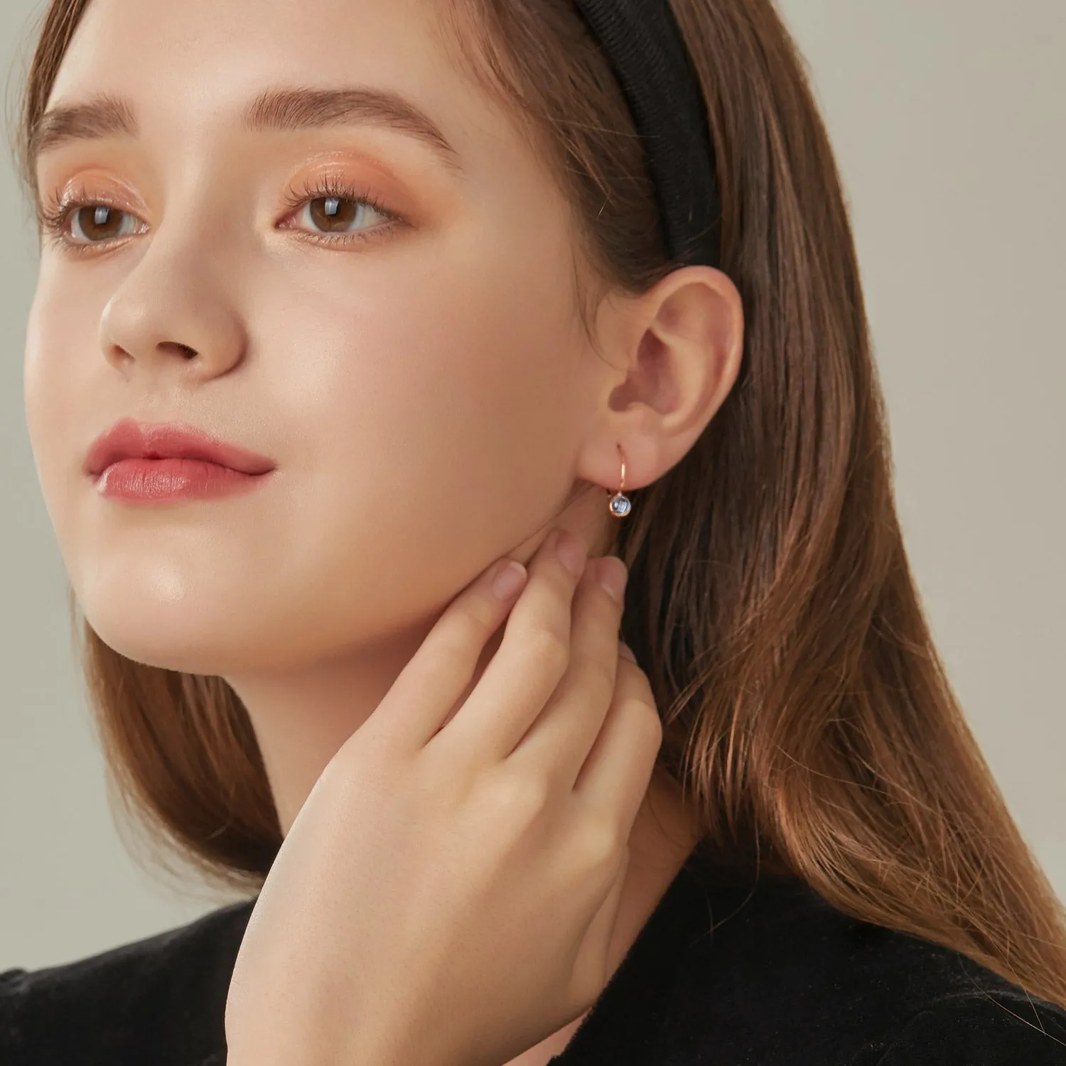 [November Birthstone] Debon D.D Gold Earring JDRERYS46AL