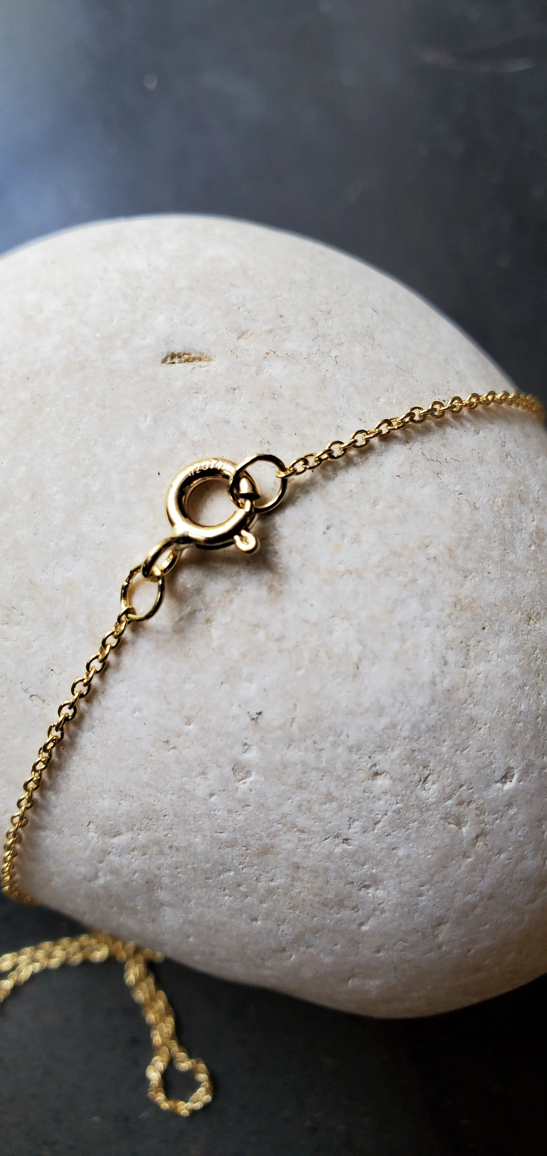 November Birthstone Gold-Filled Necklace (Citrine)