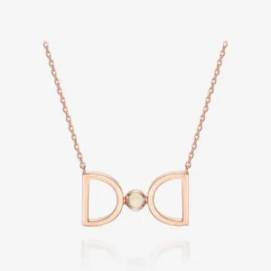 [October Birthstone] Debon D.D. Gold Necklace JDRNRPS120W