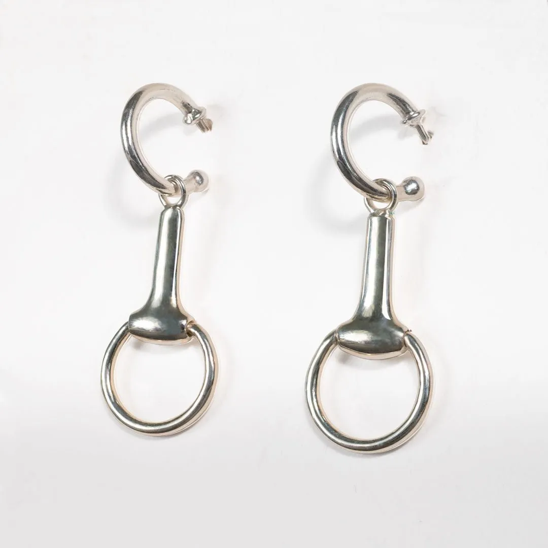 Odeza - Sterling Silver on Brass Horse Bit Toggle Necklace