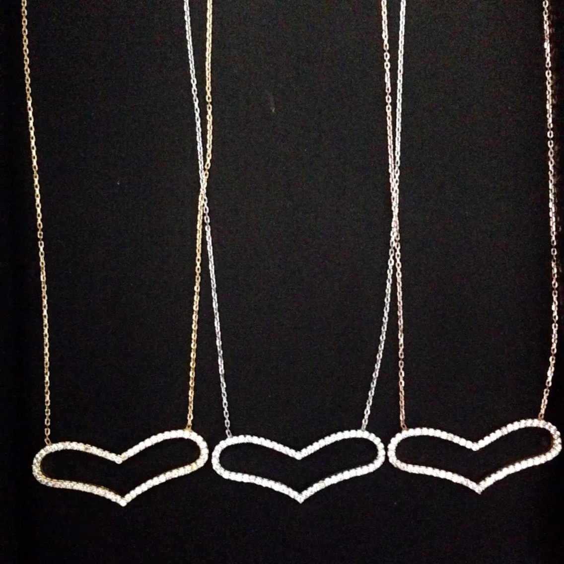 Open Heart Necklace
