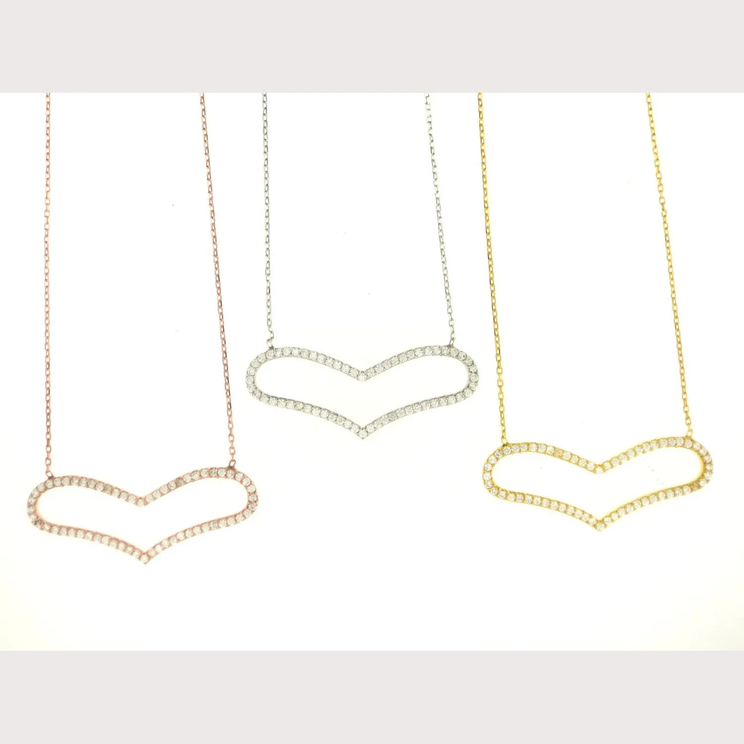 Open Heart Necklace