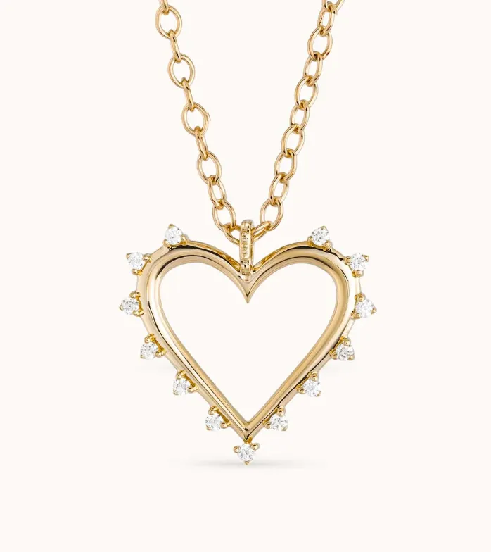 Open Heart Necklace