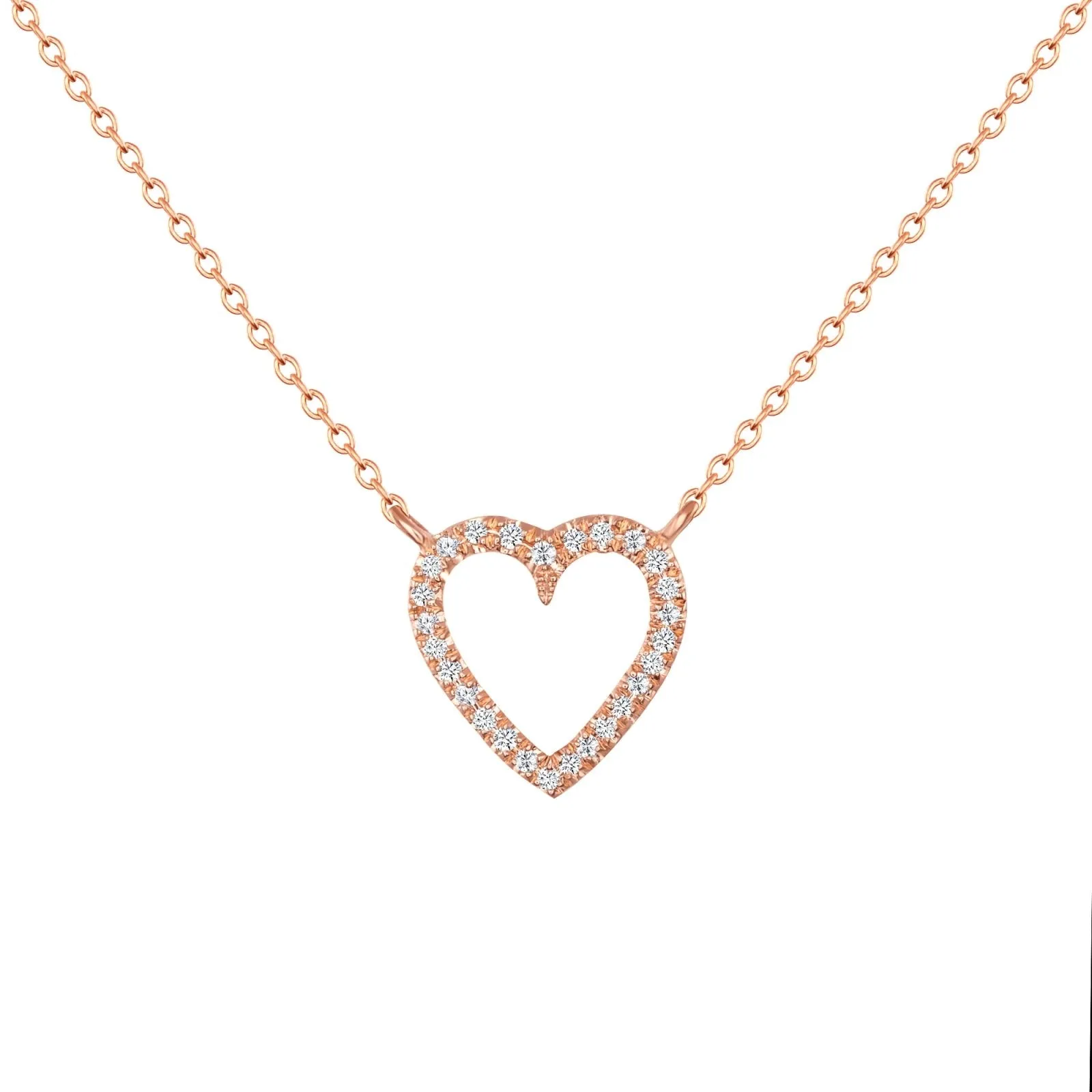 Open Heart Necklace