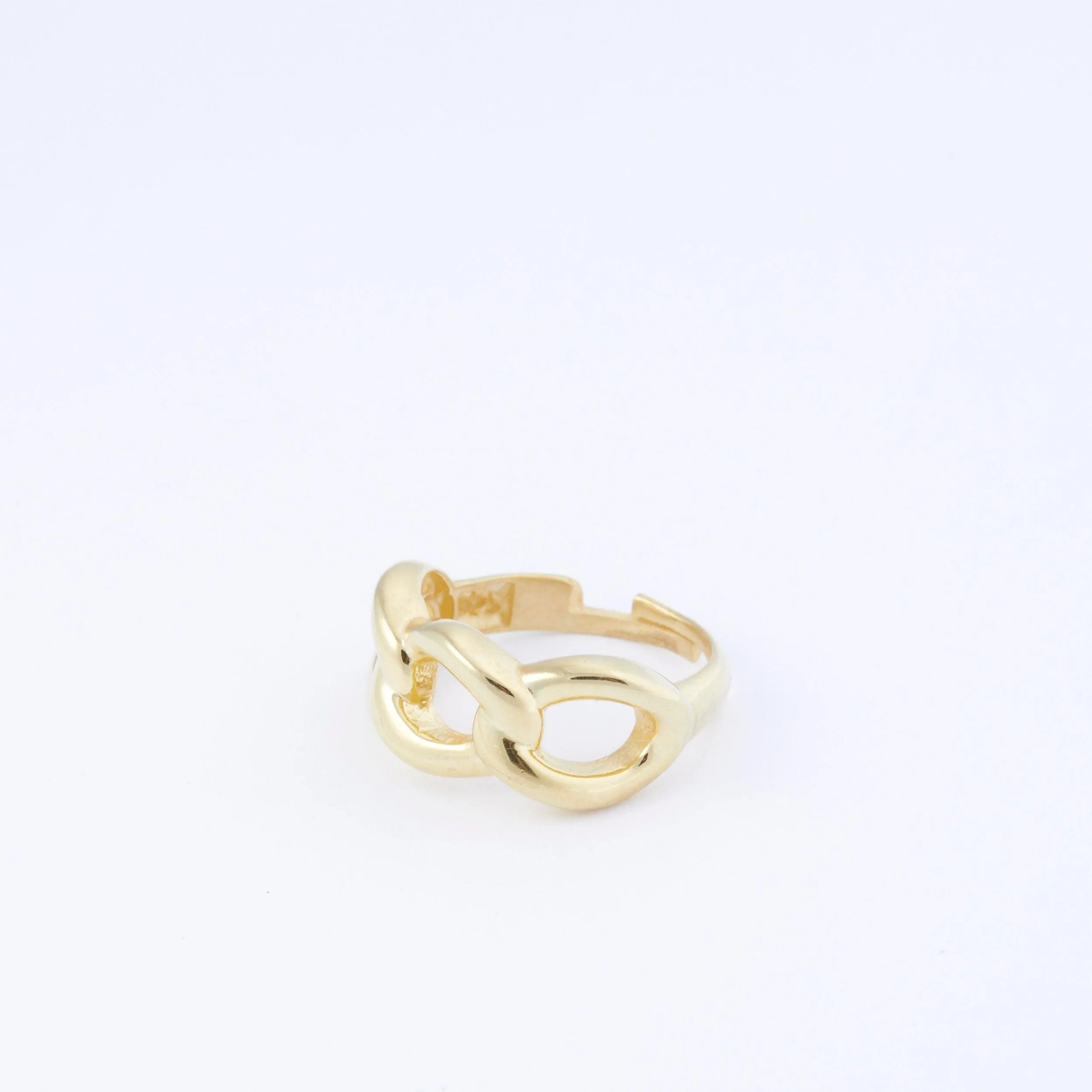 Oversize Chain Ring - 18K Gold Vermeil