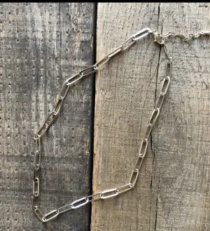 Paperclip Chain Necklace