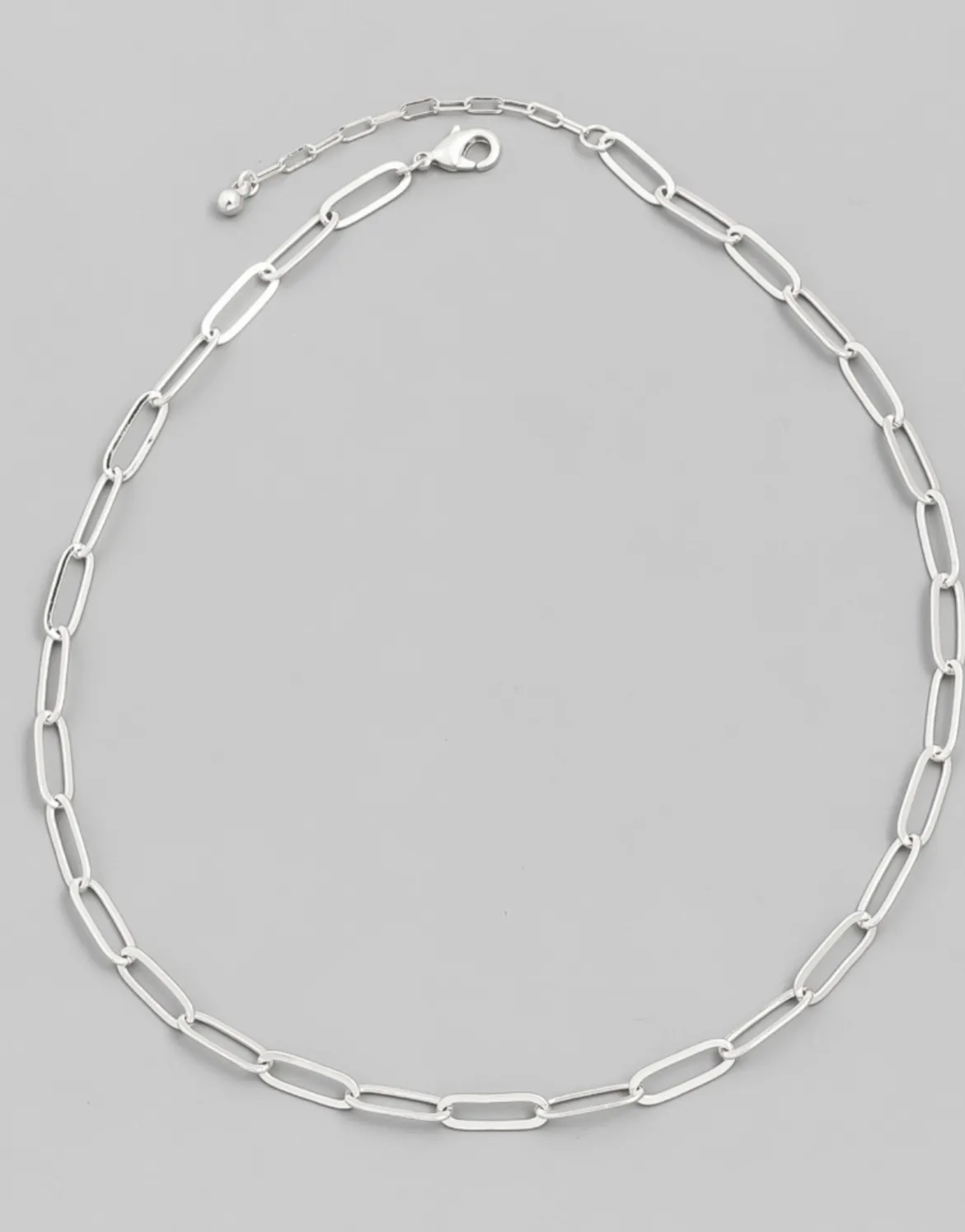 Paperclip Chain Necklace
