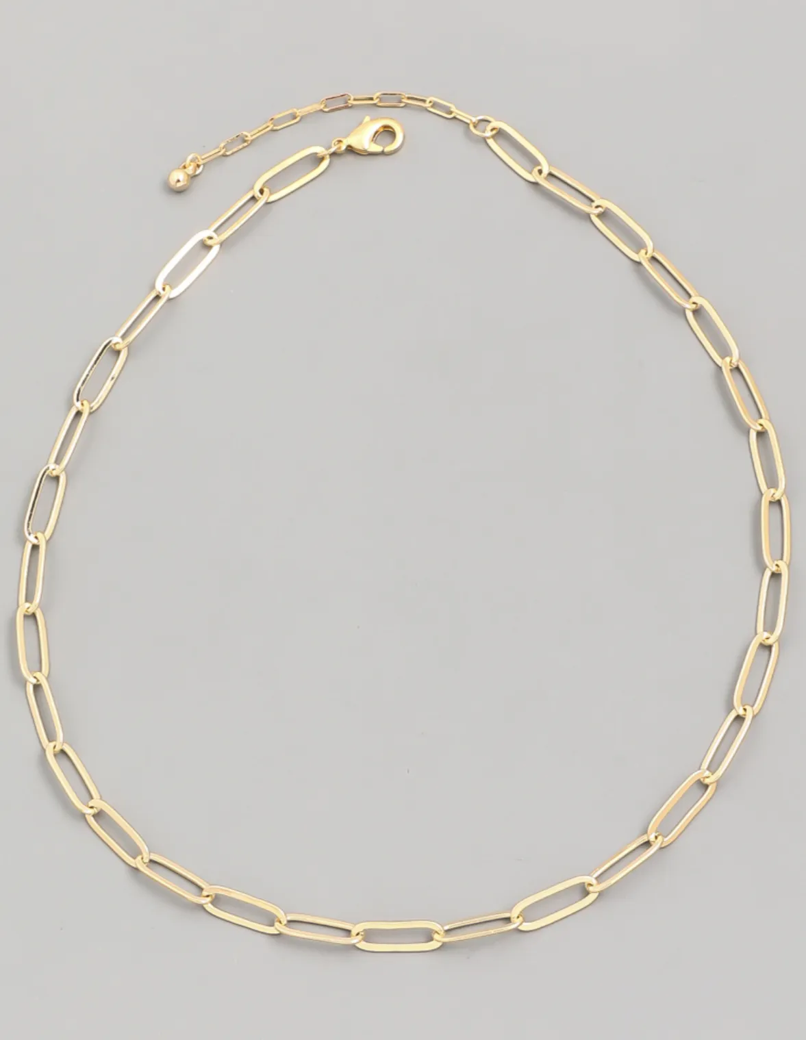 Paperclip Chain Necklace